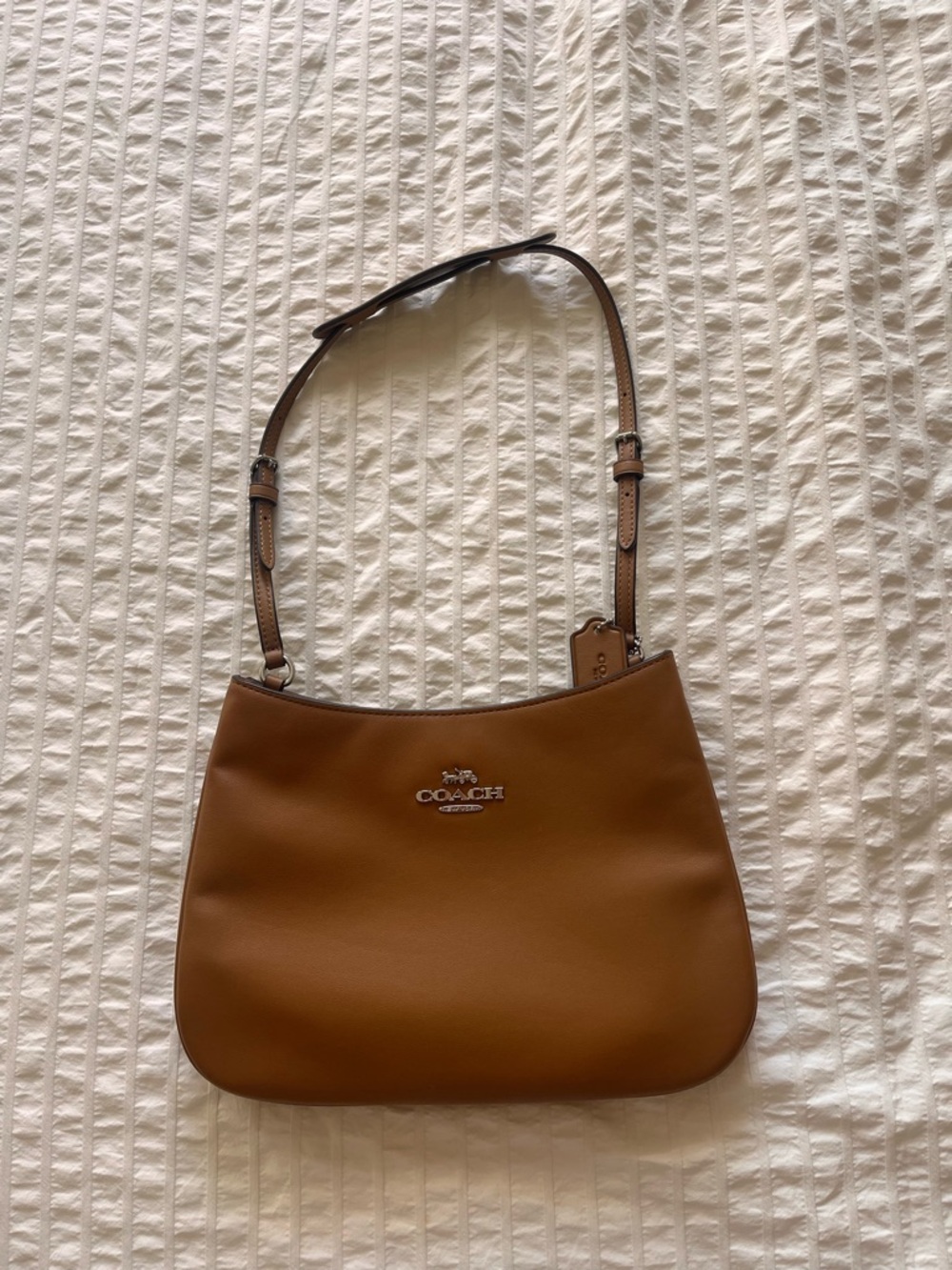 COACH Brown Leather Shoulder Bag